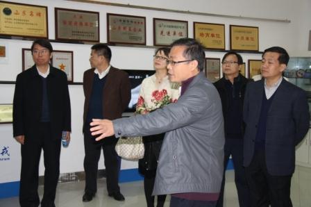 省政協(xié)常委、省科技廳副廳長(zhǎng)徐茂波及省政協(xié)科技界委員蒞臨神戎參觀指導(dǎo)工作